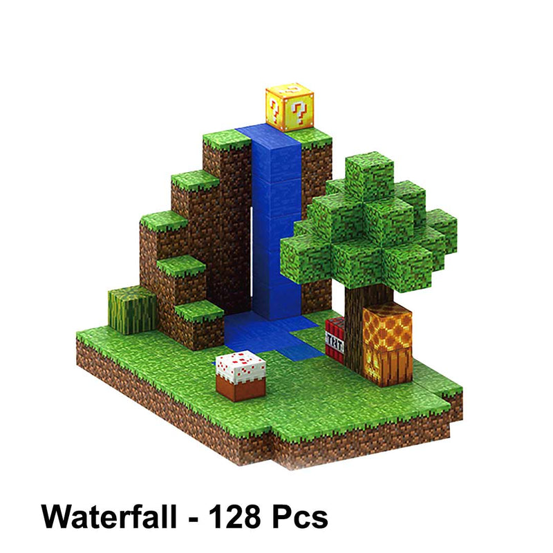 "Colorful Pixel Magnetic Cube Bricks - Unleash your creativity with customizable magnetic building blocks, perfect for gamers and creative builders. Ideal for all ages, these vibrant cubes enhance imaginative play and design."