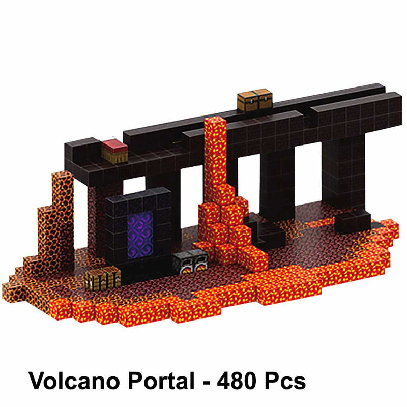 Blocs de pixels magnétiques de jeux de construction