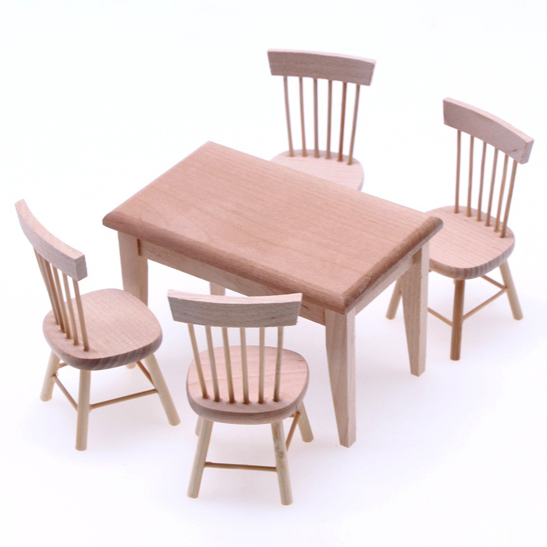 Mini Dollhouse Accessories – Handcrafted Furniture, Tools & More