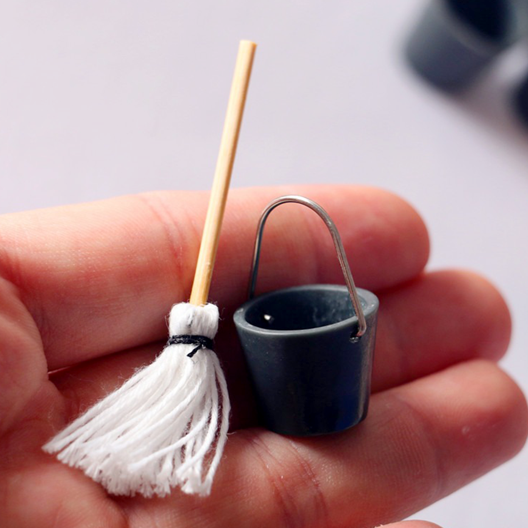 Mini Dollhouse Accessories – Handcrafted Furniture, Tools & More