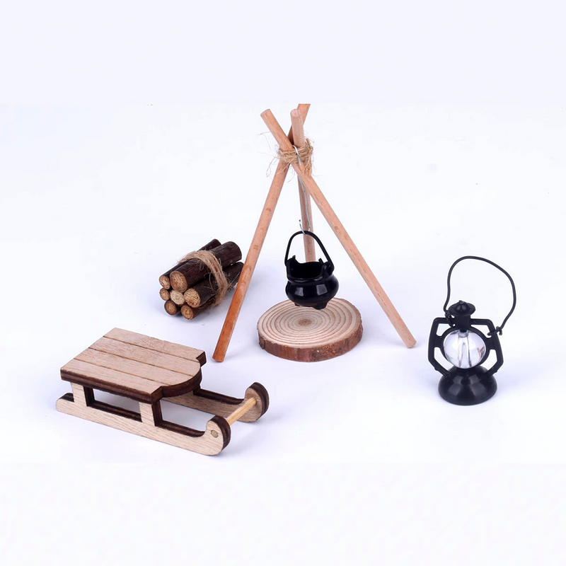 Mini Dollhouse Accessories – Handcrafted Furniture, Tools & More